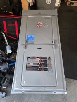 Upen box furnace . 90% down flow