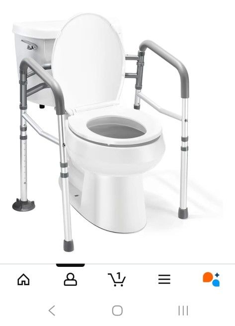 Toilet Safety Rail. Medical king