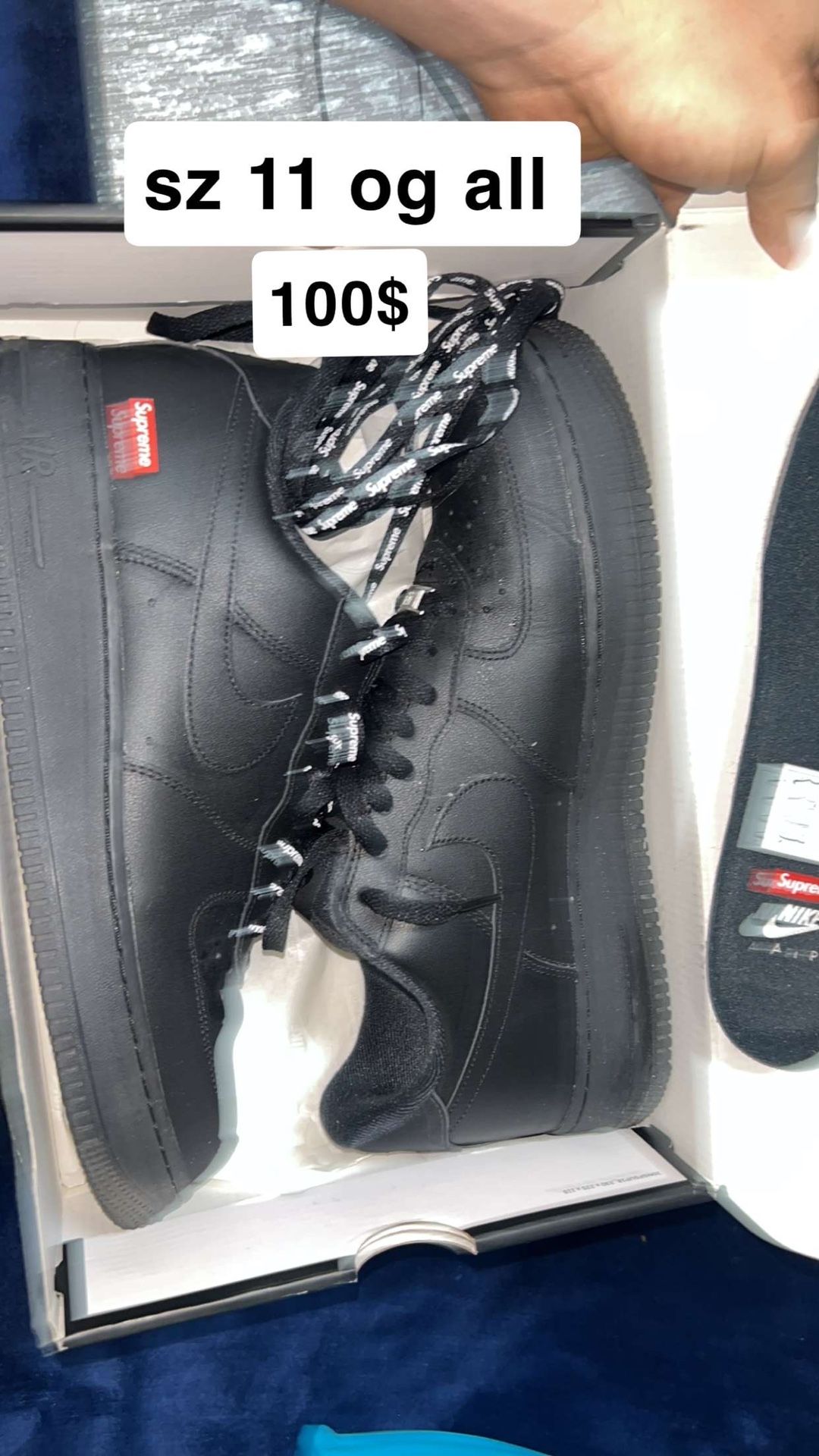 supreme air forces size 11