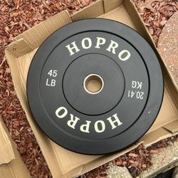 Olympic bumper plates full set