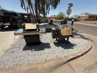 Free grill and smoker