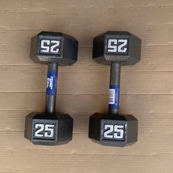 Dumbbells 25lbs