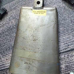 Jcr Hand Made Cowbell 1 Of The Best !! Half moon !! $250 Or Best Offer !