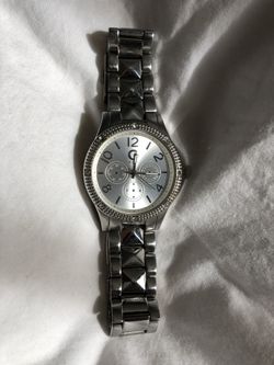 Guess silver womanβs watch