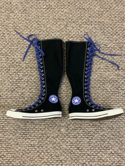 New Without box Black / Bluish Purple Knee High Converse for Sale in Los  Angeles, CA - OfferUp