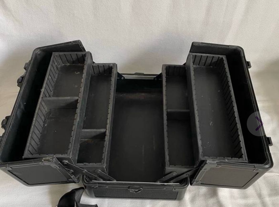 Cosmetic Makeup Train Case Portable Organizer