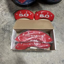 mustang brake  covers 