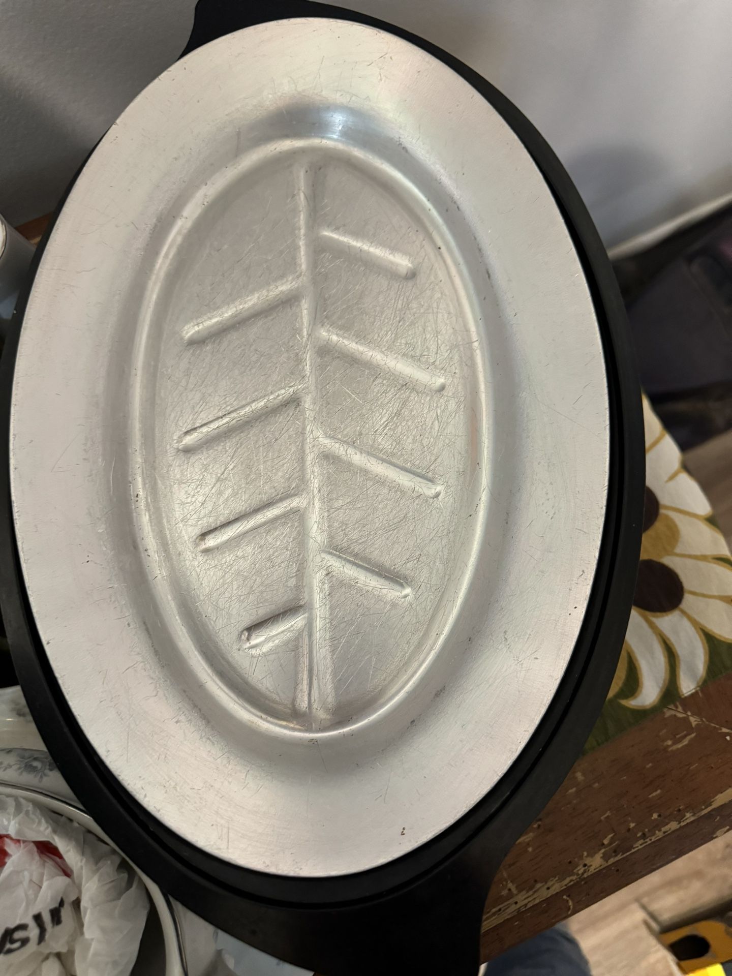 Vintage Steak Plates And Plate Holders