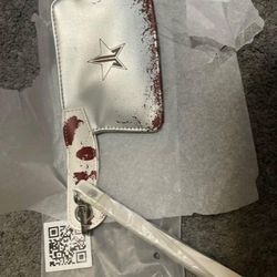 Jeffrey Starr Meat Cleaver Wristlet