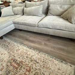 Luxury 117 Inches West Elm Sofa Harmony Sectional 