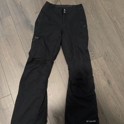 Women’s Columbia black snow pants XS