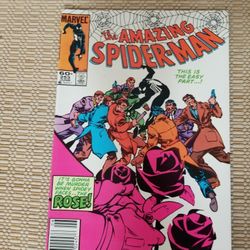 Amazing spiderman #253 First Appearance Of The Rose.near Mint
