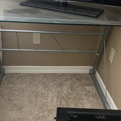 Glass Desk