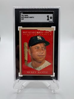 1961 Topps - Most Valuable Players Mickey Mantle #475 💥SGC 1💥 (CP)