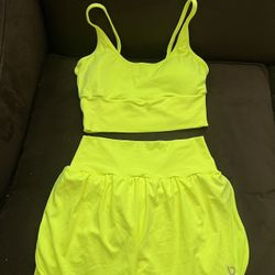 Yellow Workout Set