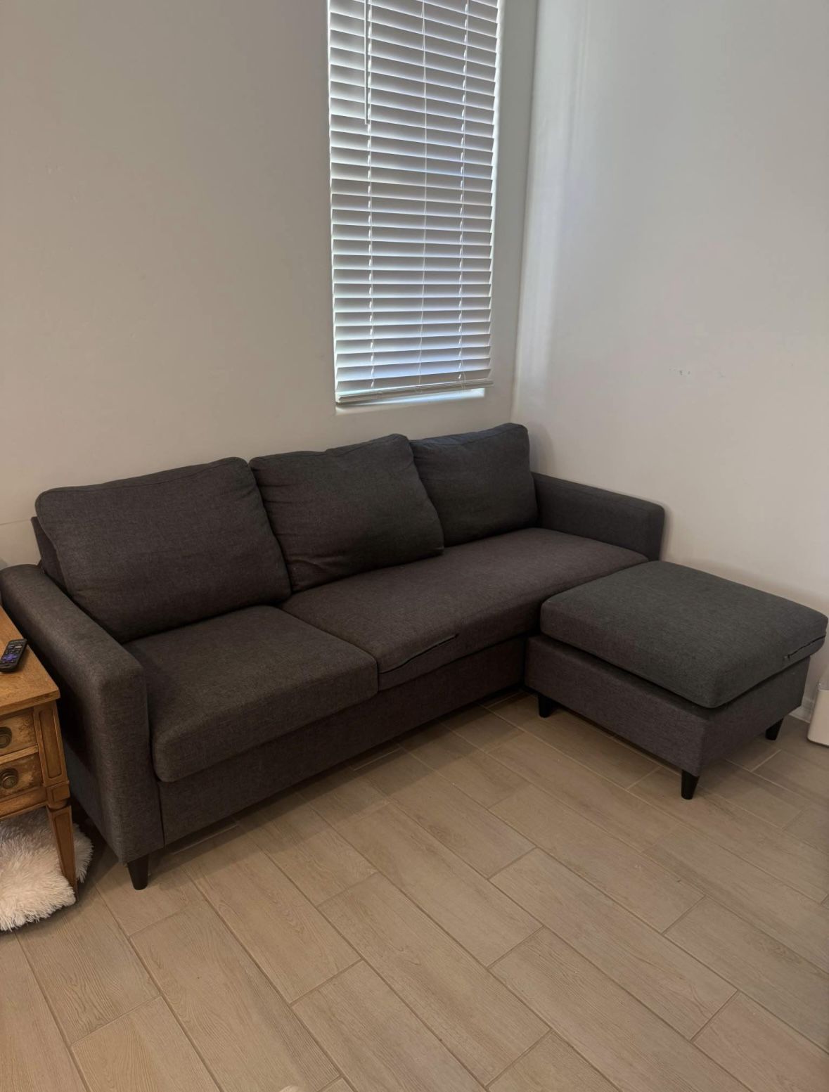 Sofa With Ottoman 