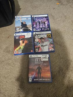 PS5 with 5 Games, 2 Controllers, 1 Carrying Case, 1 Controller Charging  Dock for Sale in Lrafb, AR - OfferUp