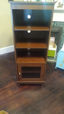 TV Stand with /shelves/cabinet on bottom