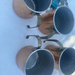 Vintage Copper Mule Cups, Coffee, Cups, Camping Gear