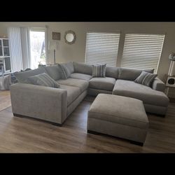 Sectional Chaise Sofa Loveseat 