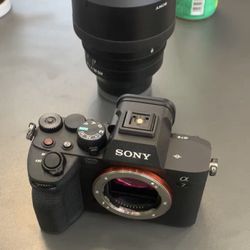 Sony Alpha a7 IV 33MP Camera - With Sony FE 50mm F 1.2 G Master Lens E-Mount