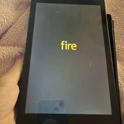 Kindle Fire 8 With Case And Charger