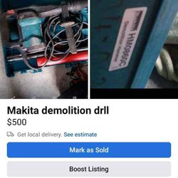 Makita Demolition Drill 