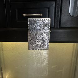 925 Sterling Silver Zippo Lighter 
