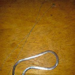 Silver Chain And Bracelet