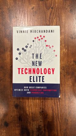 Used Book - the New Technology Elite (very Good Condition)