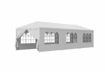 10’ x 30’ Heavy Duty Party Tent Canopy with Sidewalls