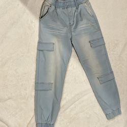 Light blue joggers