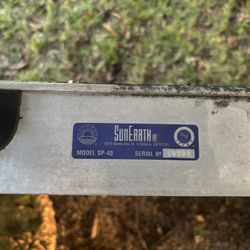 SunEarth Model SP-40 Solar Hot Water Panel