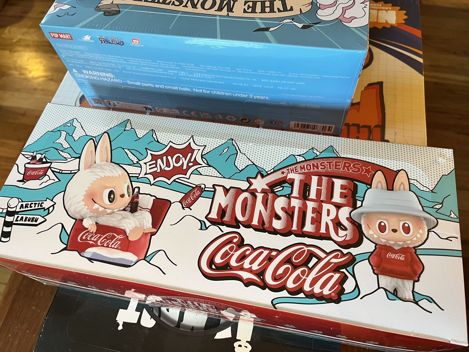 Labubu The Monsters Coca Cola Figurines from PopMart