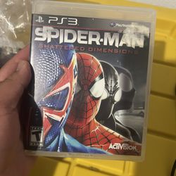 Spiderman Shattered Dimensions For PS3