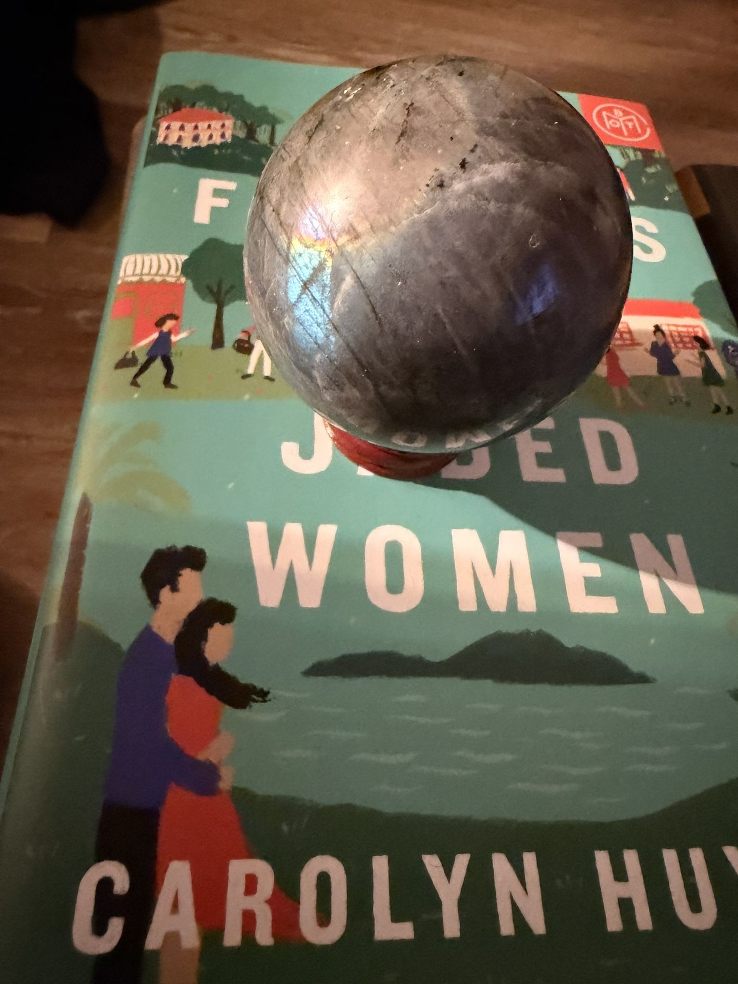 Labradorite Sphere w/blue sheen