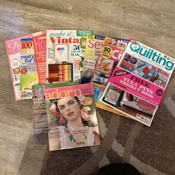 Craft Magazines Of Assorted Years 