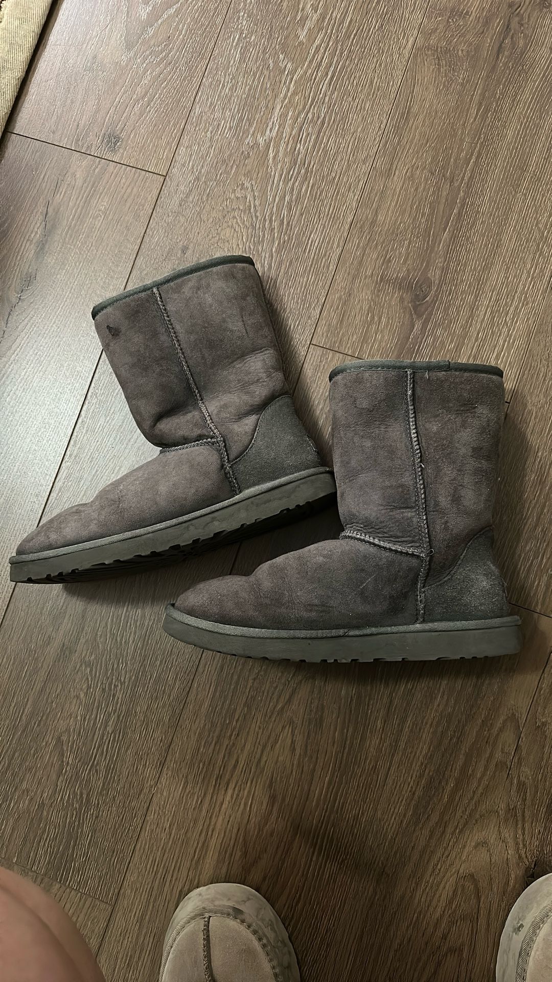 Gray Uggs Boots 