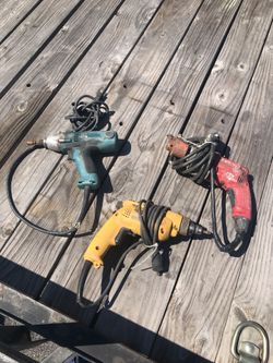 Makita Impact/Dewalt Drywall Gun/Milwaukee Drill