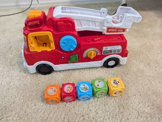 Leap Frog Tumbling Blocks Fire Truck 