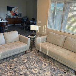 couch and loveseat set