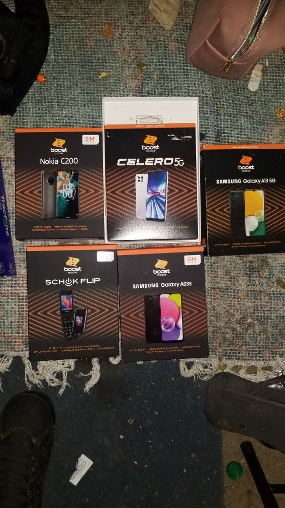 New Boost Mobile Phones
