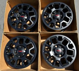 17” Toyota Tacoma TRD Factory wheels rims satin black new 4Runner 2026