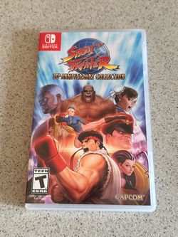 Street Fighter 30th Anniversary Nintendo Switch Game