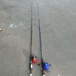 Shakespeare Firebird Spin cast  