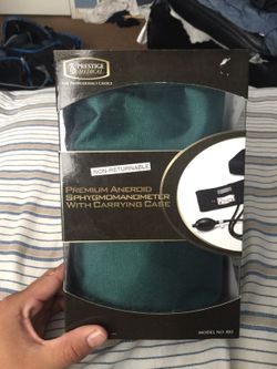 Sphygmomanometer. Never used
