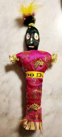Souvenir voodoo doll from New Orleans