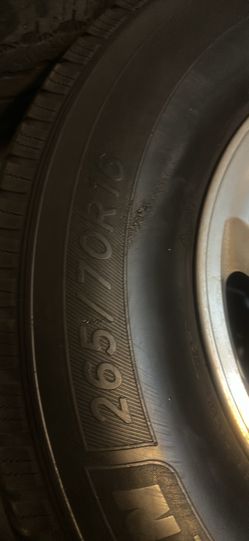 Toyota Sequoia OEM 16” Wheels & Tires - Set of 4