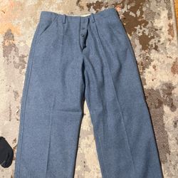 Dolce and Gabanna Wool Pleated Pants