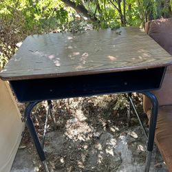 Vintage School Desk